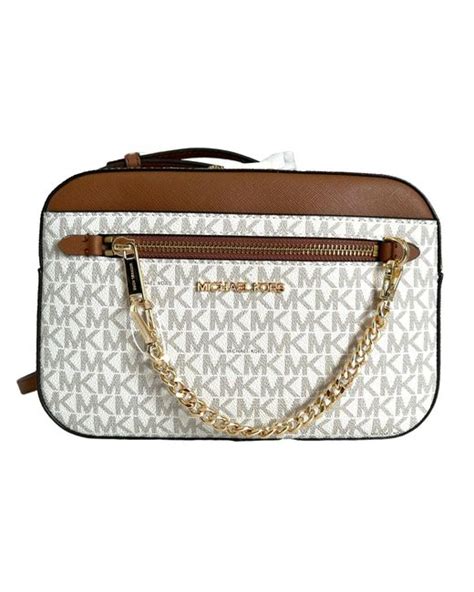 jet set travel michael kors crossbody|mk jet set crossbody vanilla.